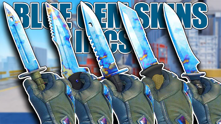 Blue Gem Skins in Counter-Strike 2 ★ CS2 Showcase