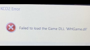 How To Fix Kingdom Come Deliverance II KCD2 Error Failed To Load The Game DLL "WHGame.dll"