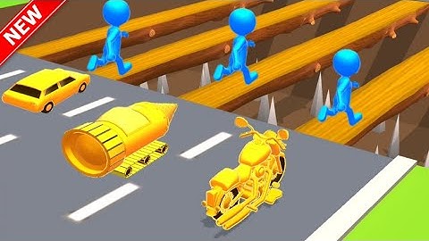 Shape Shifting 🏃🚗🚲🛵🚁 🛶🛥️ 🚂  All Levels New Update GamePlay Walkthrough Android,Ios (Level 374-375)