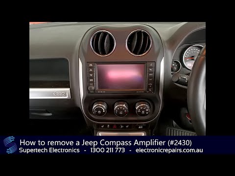 How to remove a Jeep Compass Amplifier (#2430)