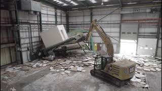 Former DHL in Longeaton (Nottingham) Soft Strip-out Demolition by Jim Wise Demolition
