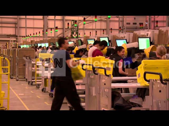 Amazon Warehouse In Uk Ready For Cyber Monday Youtube Amazon Warehouse In Uk Ready For Cyber Monday Youtube