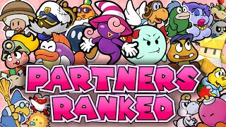 Who is the BEST Paper Mario PARTNER in the Series? (2024)
Join me as I rank every partner in the Paper Mario series, from the classics to the most recent Paper Mario: The Thousand-Year Door on the Nintendo Switch Remake. Watch to find out which Paper Mario partner reigns supreme in 2024!
#papermario #papermariothethousandyeardoor #nintendoswitch
Chapters
0:00 Introduction
1:08 Spike and Bone Goomba
1:59 Bowser Jr
2:43 Kamek
3:22 Sushi
4:20 Madame Flurrie
5:09 Kooper
5:47 Bowser
6:28 Ms. Mowz
7:03 Professor Toad
7:44 Bombette
8:22 Bobby
9:04 Olivia
9:55 Parakarry
10:33 Goombario
11:15 Lakilester
11:53 Watt
12:43 Yoshi Kid
13:19 Koops
14:04 Lady Bow
14:55 Vivian
15:37 Admiral Bobbery
16:27 Goombella
17:07 Final Thoughts
Twitter: https://twitter.com/Swiftjar
Twitch: https://twitch.tv/Swiftjar
Discord: https://discord.com/invite/Sj2PHzw3kz
Check out my other Paper Mario content:
https://youtu.be/bvaQxBgliwA
https://youtu.be/0Ws6cZwottM
https://youtu.be/haAIsdpEBJ8
✌️Thank-You all for watching. I appreciate it beyond words.
- Swiftjar Who is the BEST Paper Mario PARTNER in the Series? (2024)