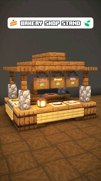 Minecraft Mini Builds Ep. 16 | Bakery Shop Stand