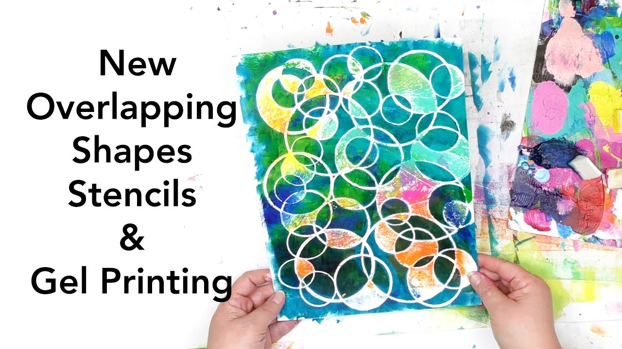 New Stencil Collection- Overlapping Shapes! - Carolyn Dube new-stencil-collection-overlapping-shapes-carolyn-dube