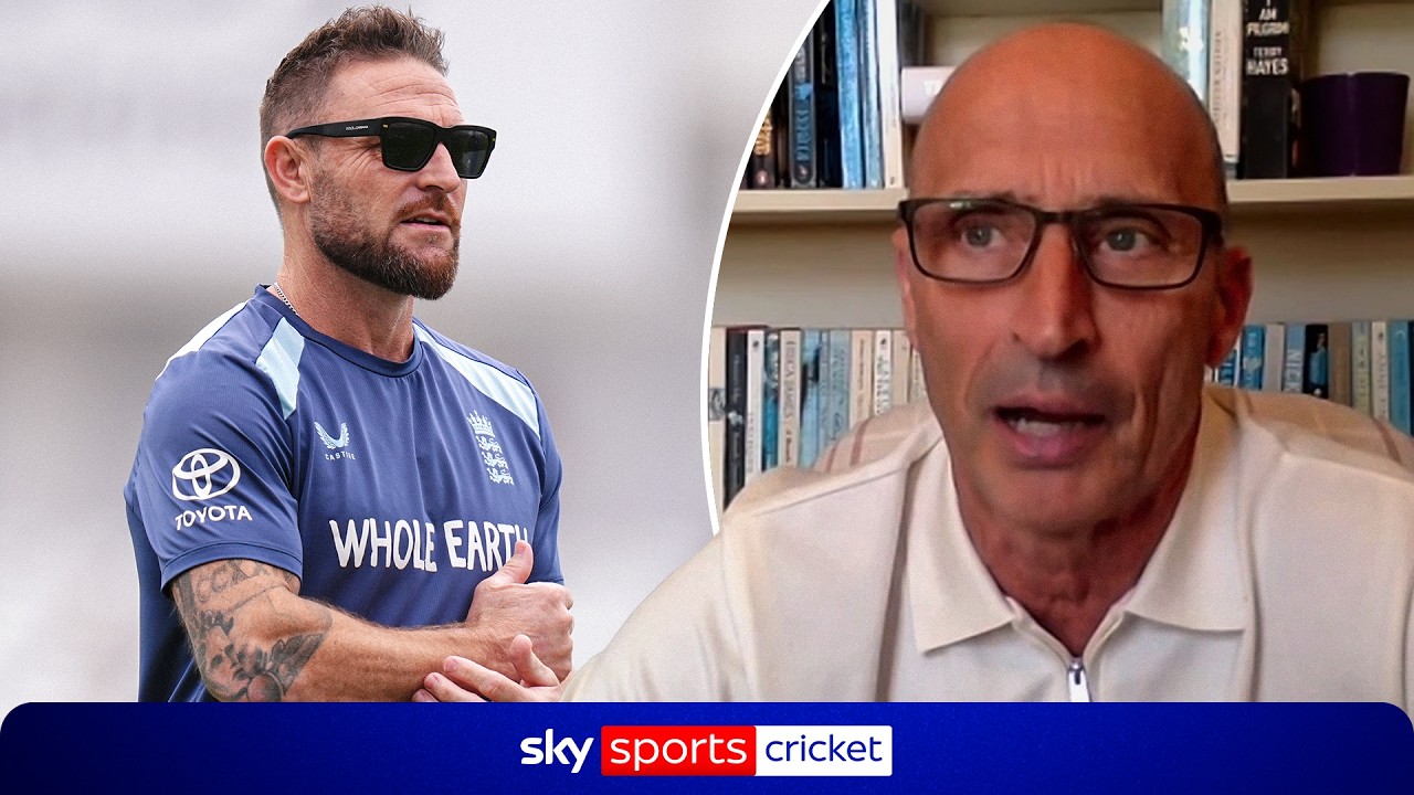Nasser's immediate reaction to McCullum stepping down as Test head coach