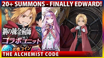 Finally Edward Elric? 20+ Summons Full Metal Alchemist & The Alchemist Code Collaboration 【タガタメ】