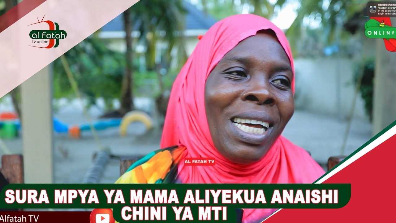 SURA MPYA YA MAMA ALIYEKUA ANAISHI CHINI YA MTI
