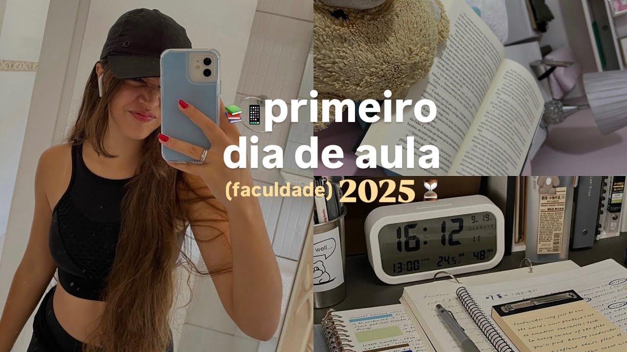 MEU PRIMEIRO DIA DE AULA NA FACULDADE DE BIOMEDICINA! 🧪📖 | Dicas e Minha Experiência...