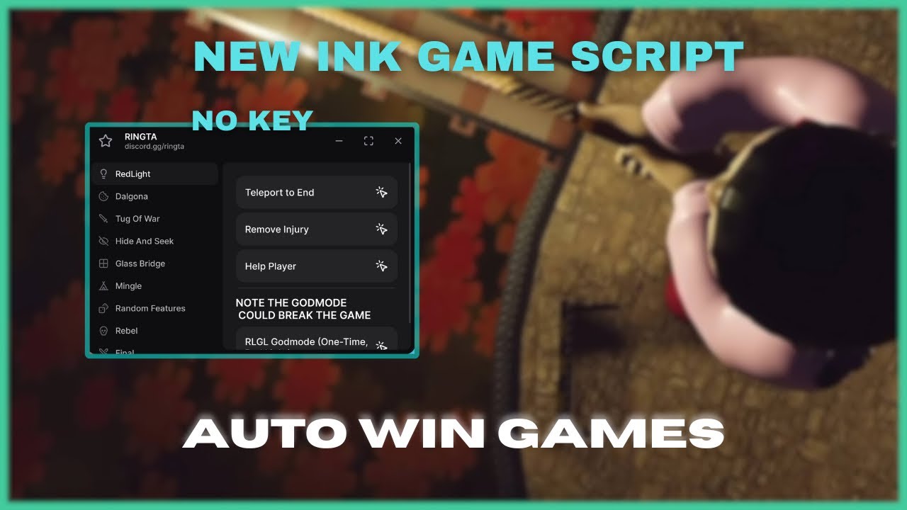 [JUMP ROPE] Ink Game Script - Bypass AntiCheat, Complete Every Game (NO ...