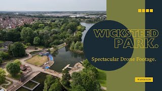 Spectacular Wicksteed Park Kettering | Stunning Drone Footage 4K | DJI Mini 4 Pro