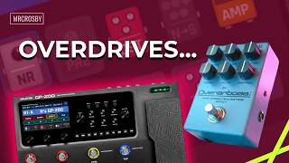 Every Overdrive Pedal on the Valeton GP-200 ⚡️Tested \u0026 Explained 🎸