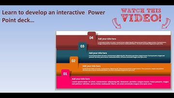 E content Development by Akash Kamble - Create an interactive Deck in MS Power Point.