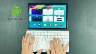 【公式】キートップがタッチパッドに変身！mokibo英語版 キーボード  x Android操作