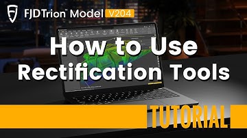 FJD Trion Model V204 How to use Rectification Tools