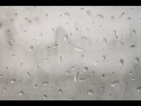 How to Draw Water Drops on a Window
