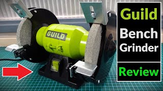 Guild 150w Bench Grinder from Argos Model: PGB150G (Tool Review)