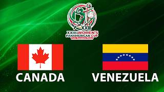 🔴 EN VIVO / LIVE: CANADA vs VENEZUELA | Copa Panamericana NORCECA 2026