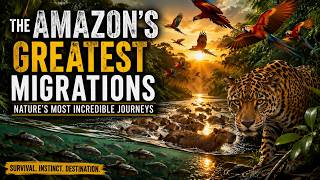 The Amazon's Greatest Wildlife Migrations | Earth's Most Incredible Animal Journeys (4K Documentary)