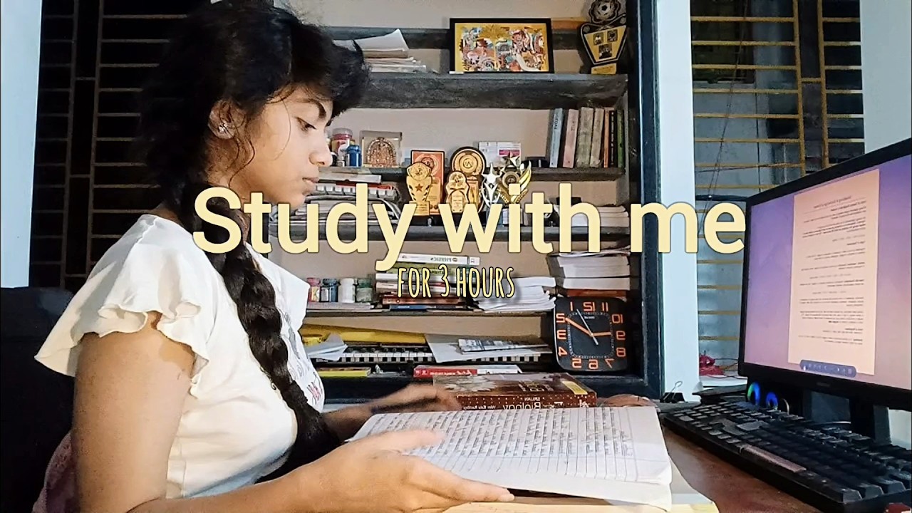 3 Hour Study With Me | Semester Exam Prep | Deep Focus | 50/10 Pomodoro