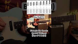 Diatonic 7th Chords - Quartal Guitar Voicings! #jazzguitar