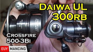 Review Reel Daiwa Crossfire 500-3Bi | Reel Daiwa Ultralight | Reel UL Murah Berkualitas screenshot 2