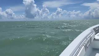 Contender 39ST Sea Trial, head sea