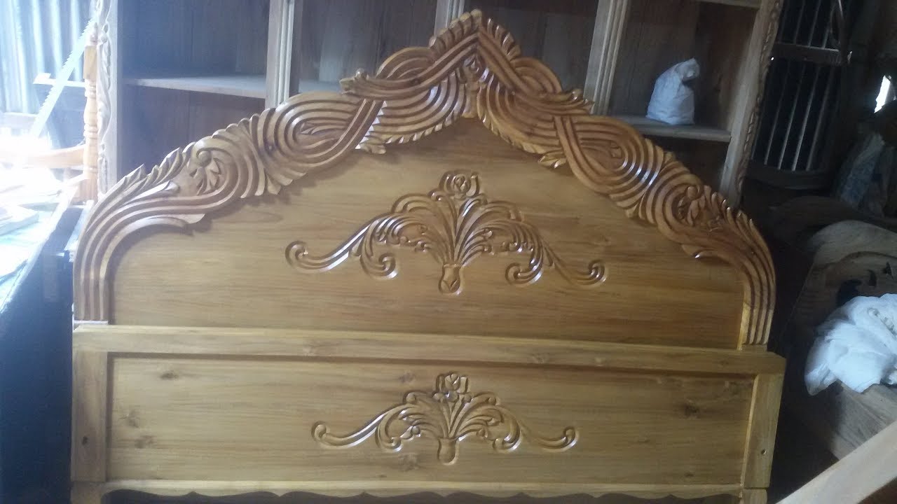 Wood Bed Design Segun Bedroom Furniture Youtube