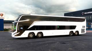 2021 MARCOPOLO PARADISO G8 1800 DD || ETS2 GAMEPLAY || SHUTTLE ROUTE 2021 MARCOPOLO PARADISO G8 1800 DD || ETS2 GAMEPLAY || SHUTTLE ROUTE