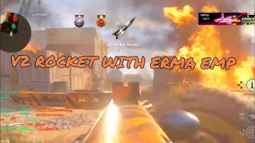 "V2 ROCKET" with ERMA EMP in CALL OF DUTY WW2.. (COD WW2)
