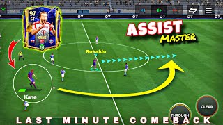 Last Minute Comeback 👹 Game Changing Assist By Kane ☠️💥 Fc Mobile H2H Gameplay