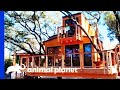 Sleek And Modern Treehouse With An Outdoor Shower | Treehouse Masters