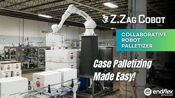 EndFlex Z.Zag Cobot Case Palletizing System