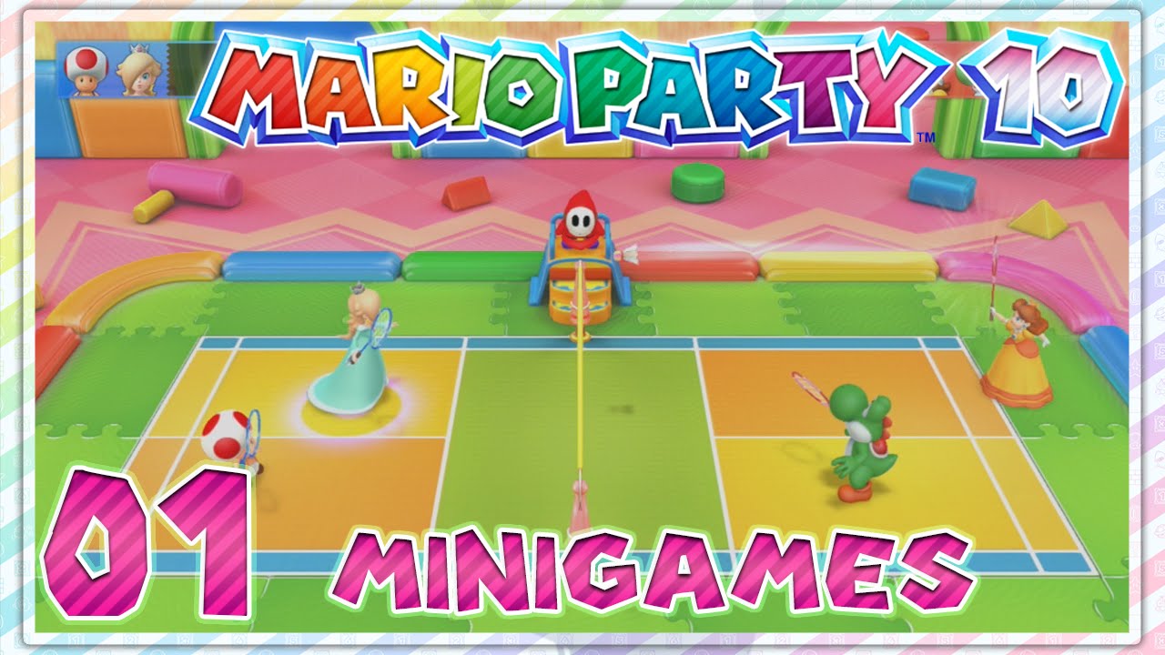 Mario Party 10 Minigames - Part 1