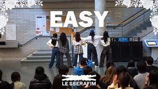 [ONE-TAKE | K-POP IN SCHOOL] LE SSERAFIM - EASY | Cover by KORIGINS