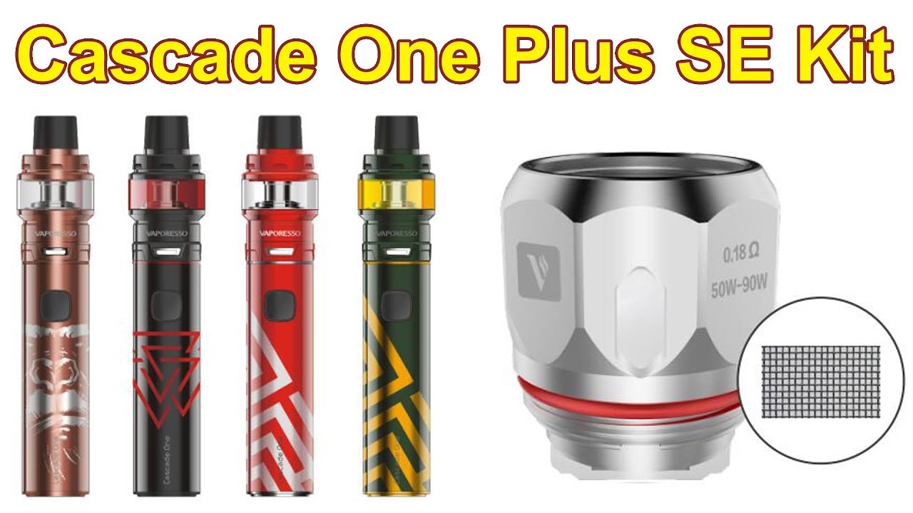 Cascade One Plus SE Kit by Vaporesso | Guardian of the flavor | GT mesh coil pen-style kit|elegomall