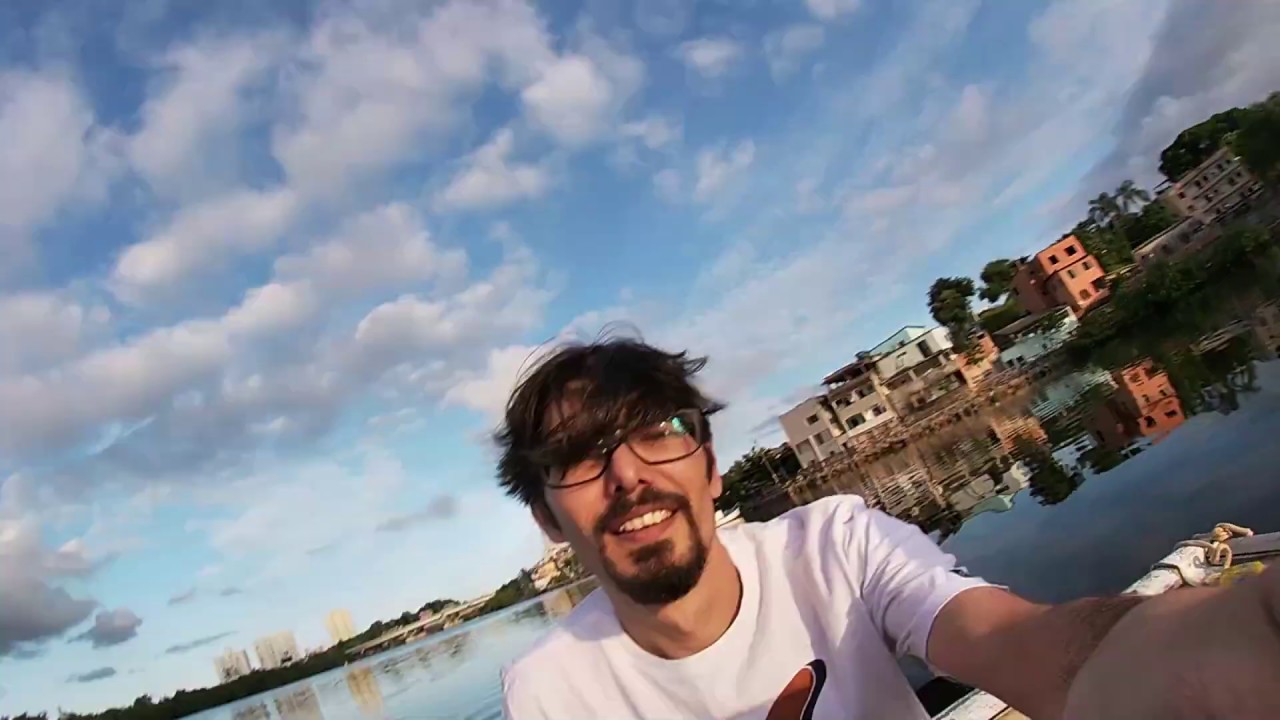 ⁣Role final de tarde no Hobie Cat motorizado (mercury 3.3)