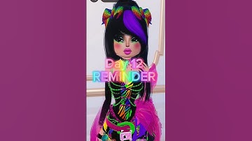 🚨 Day 12 REMINDER Advent Calendar Dress To Impress #roblox #dtiroblox #trendingvideo #fyp #tiktok