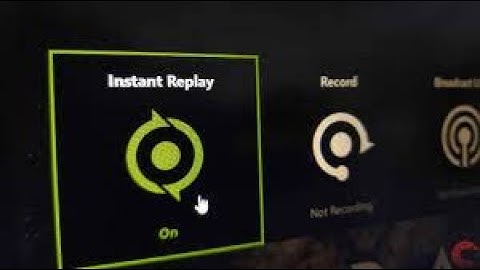 Tutorial on NVidia Shadowplay (NVidia Replays)