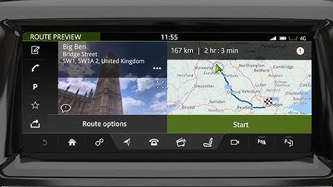 Jaguar E-PACE | InControl Touch Pro: Navigation - Entering a destination