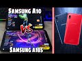 SAMSUNG A10 vs A10s EN FREE FIRE ( Nueva actualización)