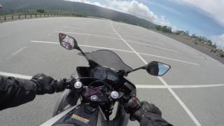 How do to counter steering by California superbike school.