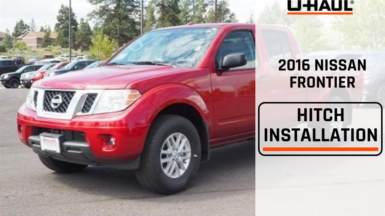 2016 Nissan Frontier Trailer Hitch Installation YouTube