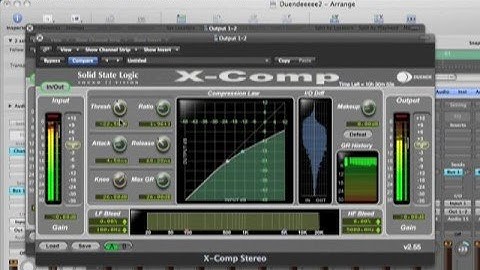 SSL Duende Mini - X-EQ ed X-Comp