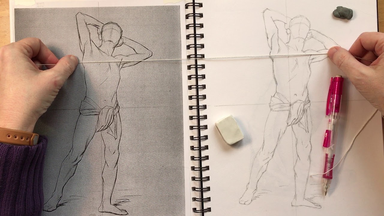 classical figure drawing
