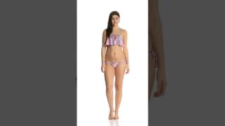 Oneill Swimwear Cruz Ruffle Bikini Top Swimoutlet