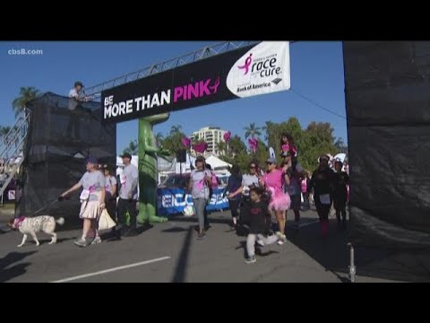 The 2019 Susan G. Komen Race for the Cure steps off in San Diego - YouTube