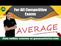 Average  for all competitive exams  panacea tutor