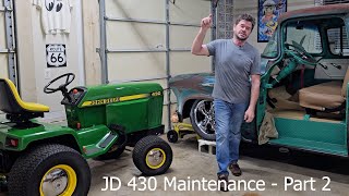 Maintenance on my vintage John Deere 430 - Part 2