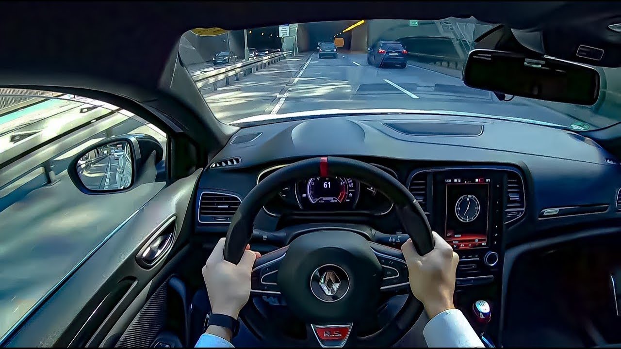 2019 Renault Megane RS Trophy (300HP) LOUD Exhaust Sound POV Test Drive | CarzCrew